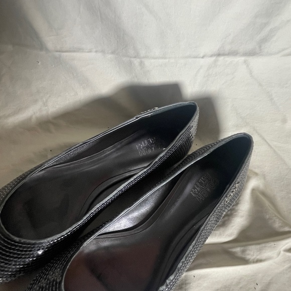 NEW coach shimmer sequinned ballet flats - dark grey - Picture 4 of 4